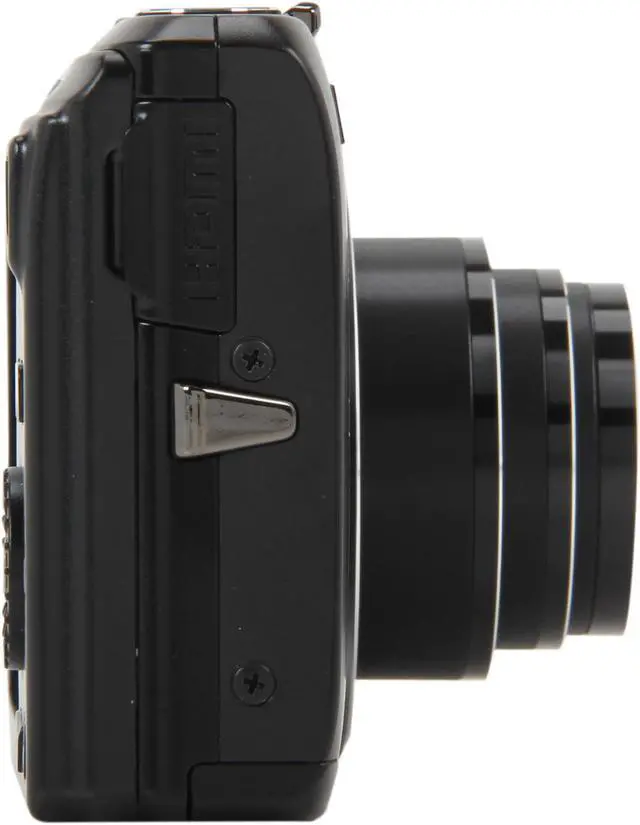 Alt view image 3 of 8 - Nikon Coolpix S6300 Black 16MP 10X Optical Zoom 25mm Wide Angle Digital Camera HDTV Output