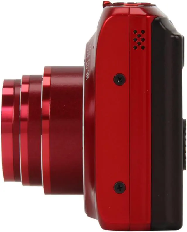 Alt view image 5 of 8 - Nikon Coolpix S6300 Red 16MP 10X Optical Zoom 25mm Wide Angle Digital Camera HDTV Output