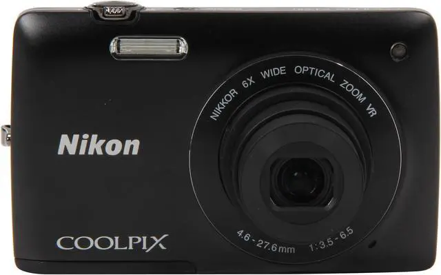 Alt view image 2 of 8 - Nikon Coolpix S4300 Black 16MP 6X Optical Zoom 26mm Wide Angle Digital Camera