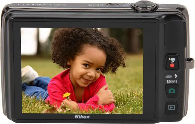 Alt view image 4 of 8 - Nikon Coolpix S4300 Black 16MP 6X Optical Zoom 26mm Wide Angle Digital Camera