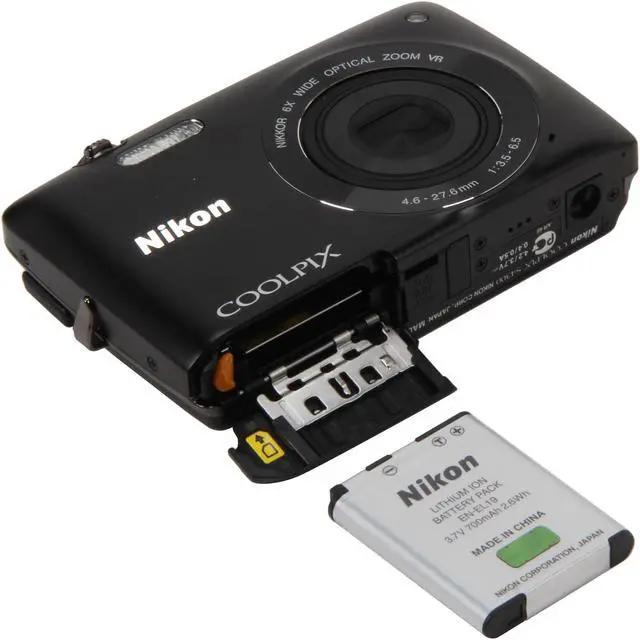Alt view image 7 of 8 - Nikon Coolpix S4300 Black 16MP 6X Optical Zoom 26mm Wide Angle Digital Camera