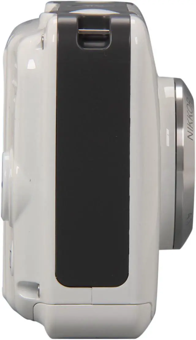 Alt view image 3 of 8 - Nikon Coolpix S30 White 10.1 MP 3X Optical Zoom Waterproof Shockproof Wide Angle Digital Camera