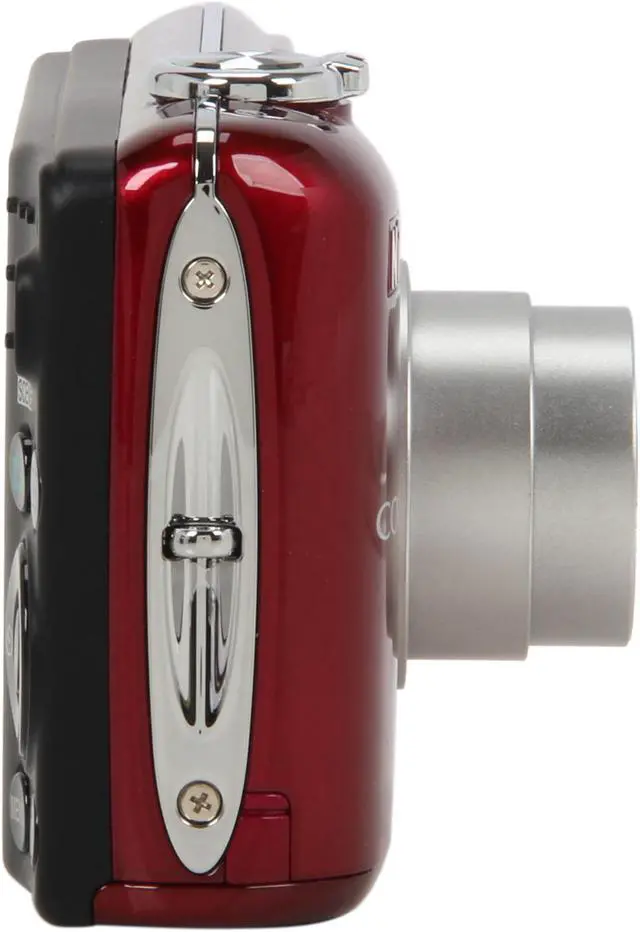 Alt view image 3 of 8 - Nikon Coolpix L26 Red 16.1 MP 5X Optical Zoom Wide Angle Digital Camera