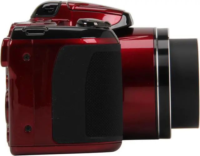 Alt view image 5 of 9 - Nikon Coolpix L810 Red 16.1 MP 26X Optical Zoom Wide Angle Digital Camera HDTV Output