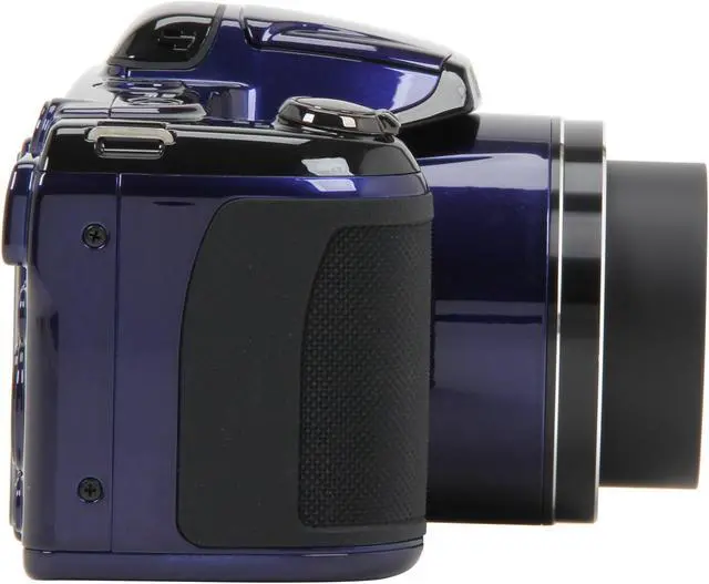 Alt view image 5 of 8 - Nikon Coolpix L810 Blue 16.1 MP 26X Optical Zoom Wide Angle Digital Camera HDTV Output