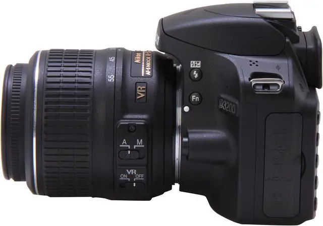 Alt view image 5 of 9 - Nikon D3200 Black 24.2 MP Digital SLR with 18-55mm f/3.5-5.6 AF-S DX VR NIKKOR Zoom Lens
