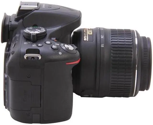 Alt view image 3 of 11 - Nikon D5200 1503 Black 24.1 MP Digital SLR Camera with 18-55mm VR Lens Kit