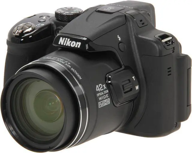 Main image of Nikon COOLPIX P520 Black 18.1 MP 42X Optical Zoom Wide Angle Digital Camera HDTV Output