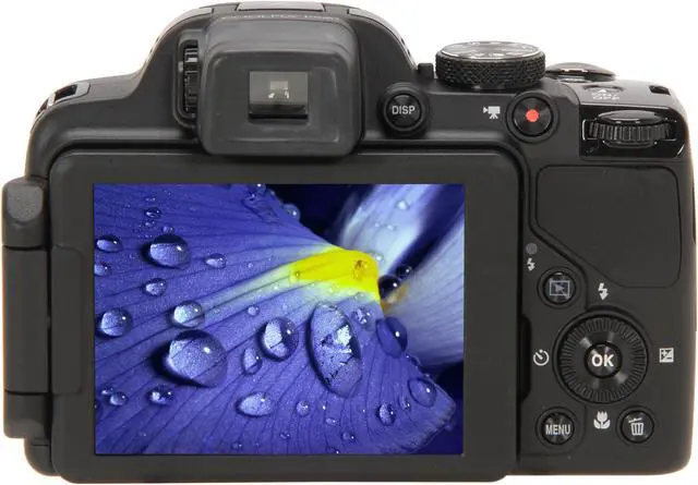 Alt view image 4 of 9 - Nikon COOLPIX P520 Black 18.1 MP 42X Optical Zoom Wide Angle Digital Camera HDTV Output