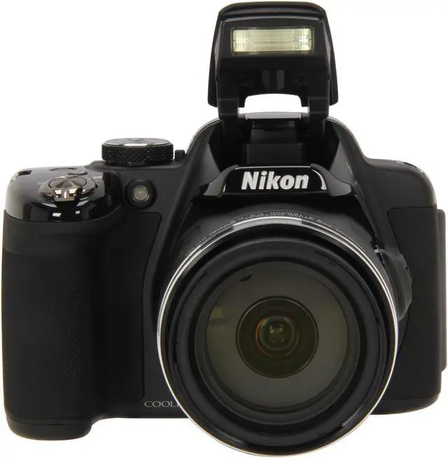 Alt view image 7 of 9 - Nikon COOLPIX P520 Black 18.1 MP 42X Optical Zoom Wide Angle Digital Camera HDTV Output