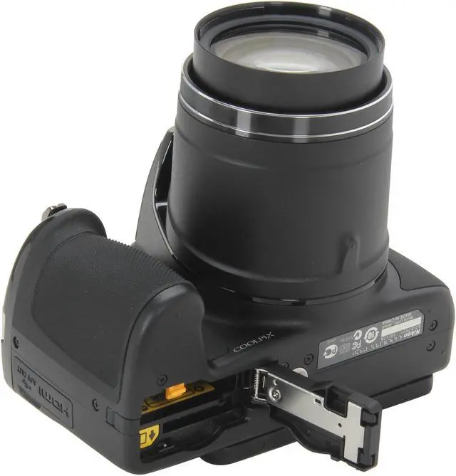 Alt view image 8 of 9 - Nikon COOLPIX P520 Black 18.1 MP 42X Optical Zoom Wide Angle Digital Camera HDTV Output