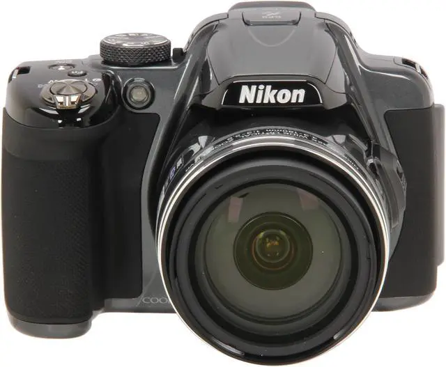 Alt view image 2 of 9 - Nikon COOLPIX P520 Dark Grey 18.1 MP 42X Optical Zoom Wide Angle Digital Camera HDTV Output