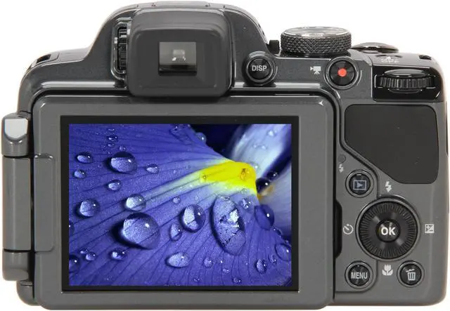 Alt view image 4 of 9 - Nikon COOLPIX P520 Dark Grey 18.1 MP 42X Optical Zoom Wide Angle Digital Camera HDTV Output