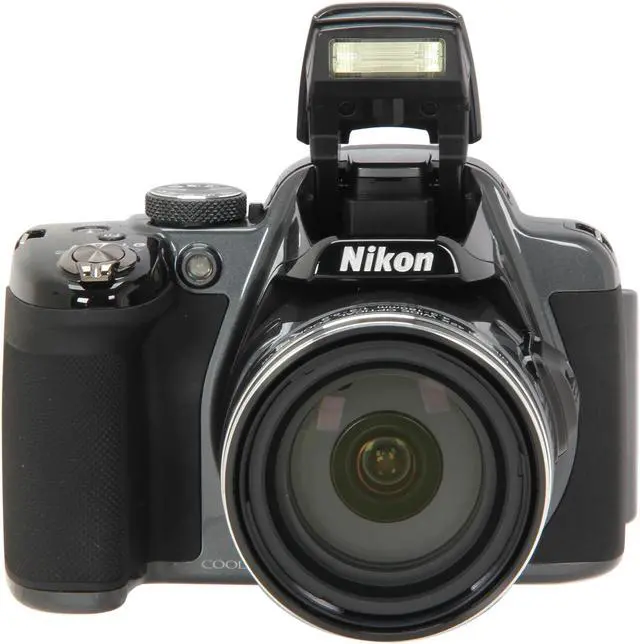 Alt view image 6 of 9 - Nikon COOLPIX P520 Dark Grey 18.1 MP 42X Optical Zoom Wide Angle Digital Camera HDTV Output