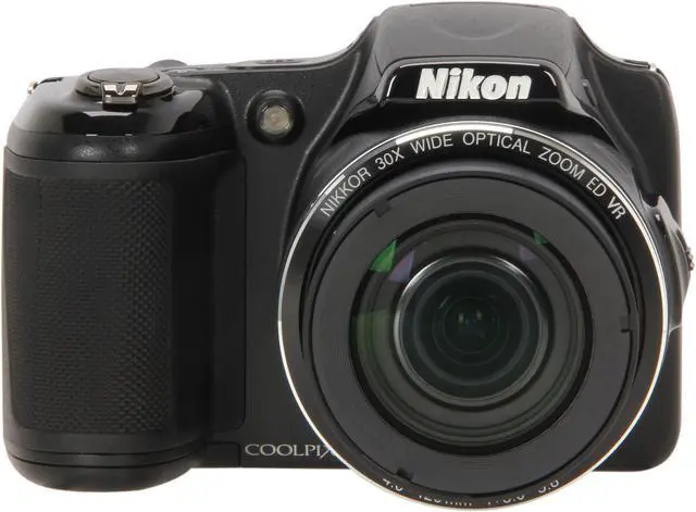 Alt view image 2 of 9 - Nikon COOLPIX L820 Black 16 MP 30X Optical Zoom Digital Camera