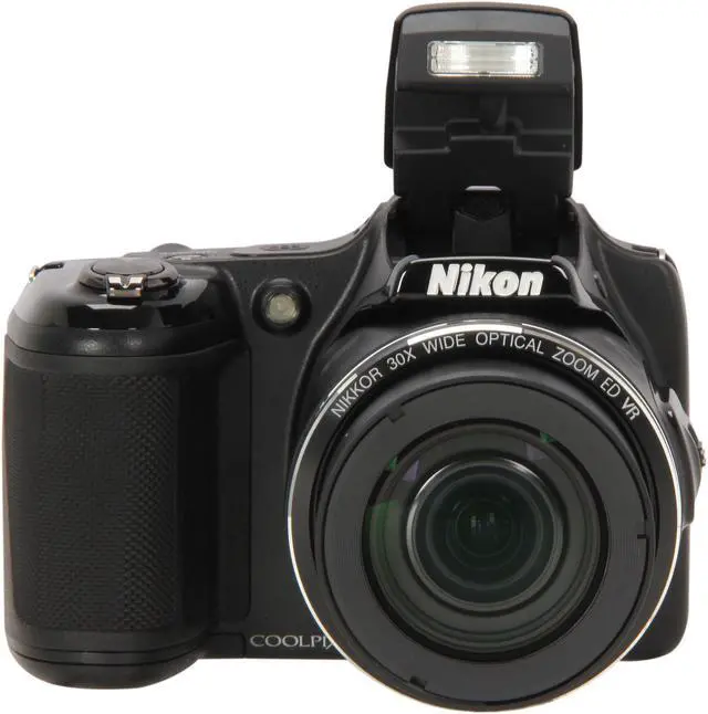 Alt view image 7 of 9 - Nikon COOLPIX L820 Black 16 MP 30X Optical Zoom Digital Camera