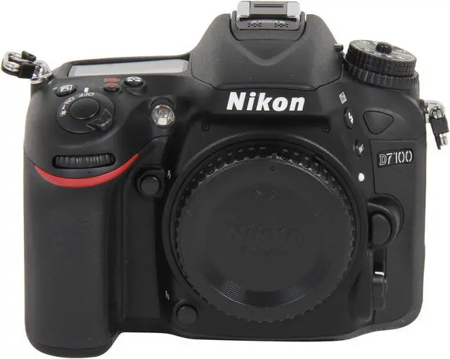 Alt view image 3 of 10 - Nikon D7100 1513 Black 24.1 MP Digital SLR Camera - Body