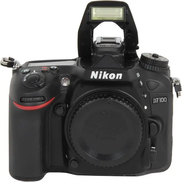 Alt view image 7 of 10 - Nikon D7100 1513 Black 24.1 MP Digital SLR Camera - Body