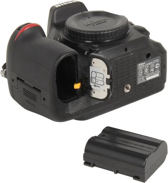 Alt view image 10 of 10 - Nikon D7100 1513 Black 24.1 MP Digital SLR Camera - Body