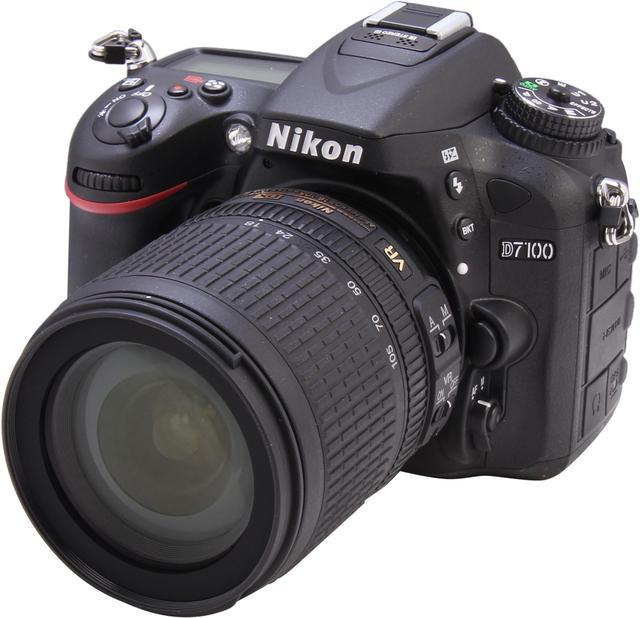 Nikon D7100 1515 Black Digital SLR Camera with 18-105mm VR Lens