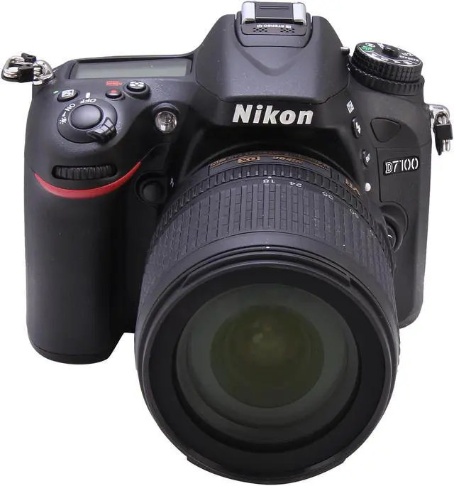 Alt view image 2 of 11 - Nikon D7100 1515 Black 24.1 MP Digital SLR Camera with 18-105mm VR Lens