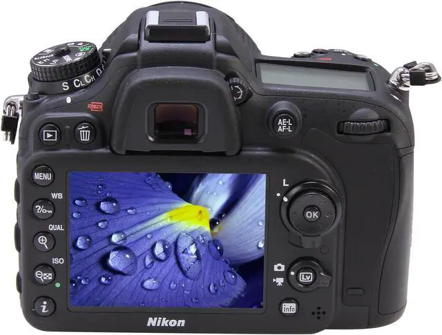 Alt view image 4 of 11 - Nikon D7100 1515 Black 24.1 MP Digital SLR Camera with 18-105mm VR Lens