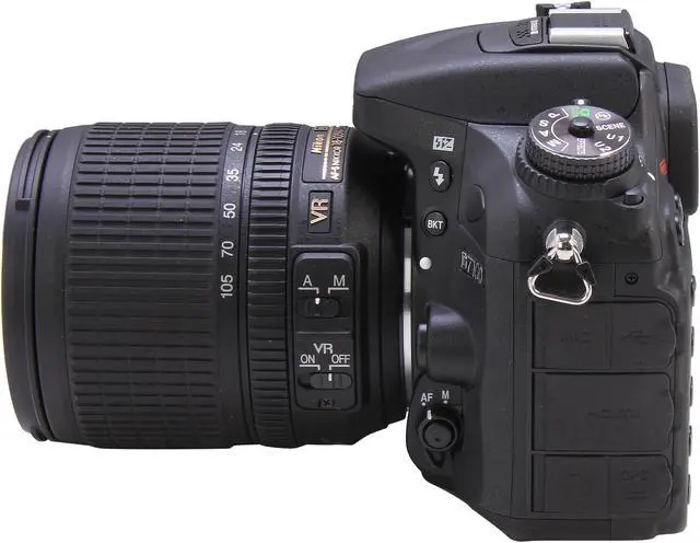 Alt view image 5 of 11 - Nikon D7100 1515 Black 24.1 MP Digital SLR Camera with 18-105mm VR Lens