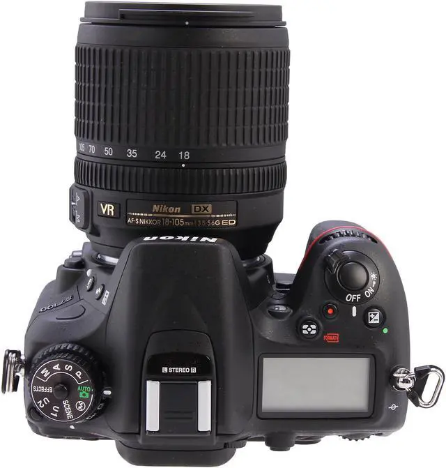 Alt view image 6 of 11 - Nikon D7100 1515 Black 24.1 MP Digital SLR Camera with 18-105mm VR Lens