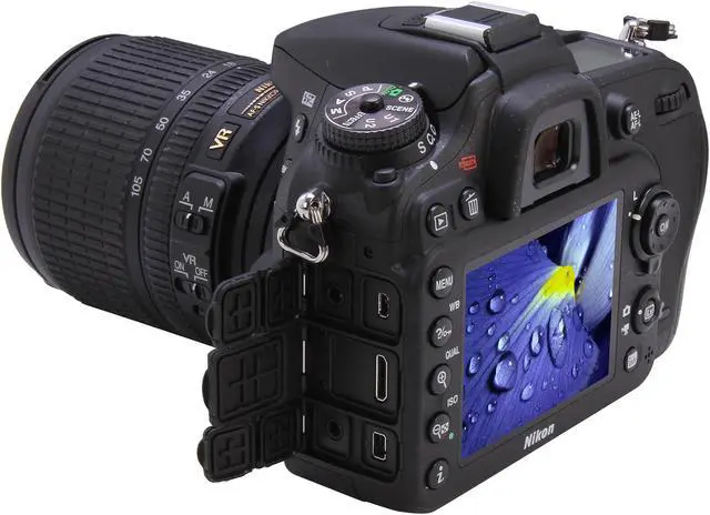 Alt view image 7 of 11 - Nikon D7100 1515 Black 24.1 MP Digital SLR Camera with 18-105mm VR Lens