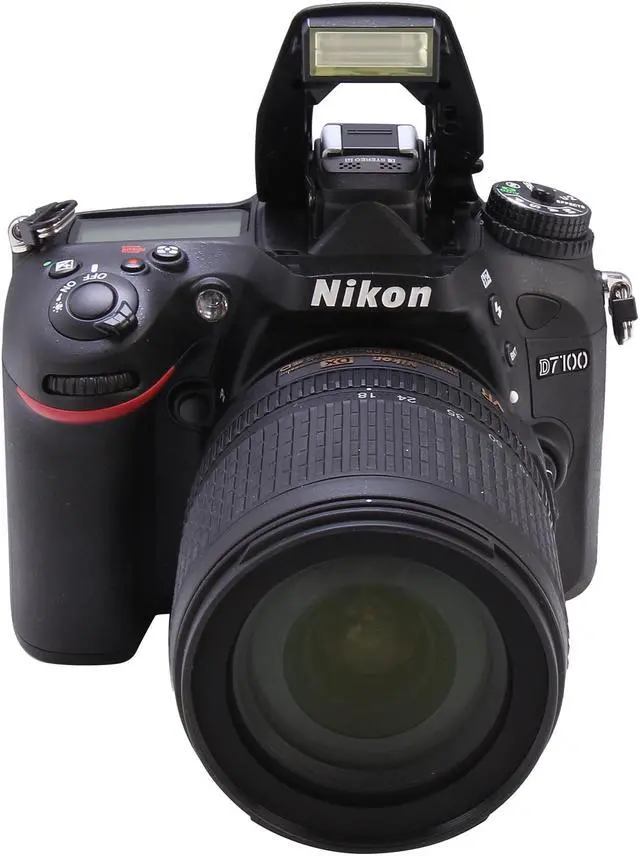 Alt view image 8 of 11 - Nikon D7100 1515 Black 24.1 MP Digital SLR Camera with 18-105mm VR Lens