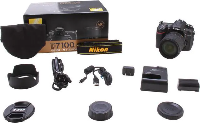 Alt view image 11 of 11 - Nikon D7100 1515 Black 24.1 MP Digital SLR Camera with 18-105mm VR Lens