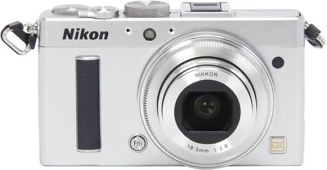 Alt view image 2 of 11 - Nikon COOLPIX A Silver 16.2 MP 28mm Wide Angle Digital Camera