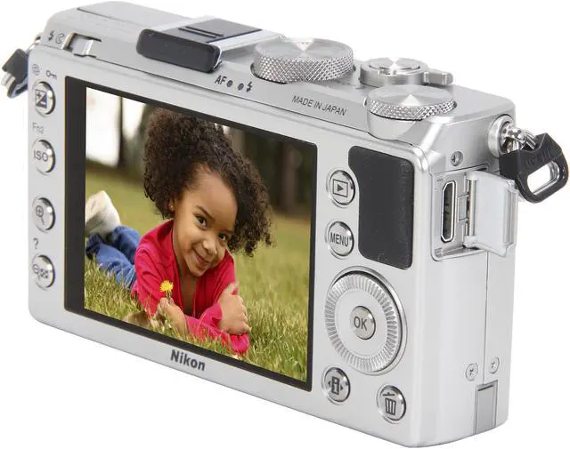 Alt view image 8 of 11 - Nikon COOLPIX A Silver 16.2 MP 28mm Wide Angle Digital Camera