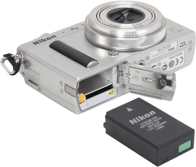 Alt view image 10 of 11 - Nikon COOLPIX A Silver 16.2 MP 28mm Wide Angle Digital Camera