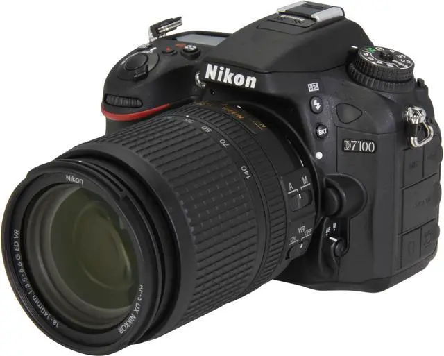 Main image of Nikon D7100 13302 Black 24.1 MP Digital SLR w/ 18-140mm VR Lens