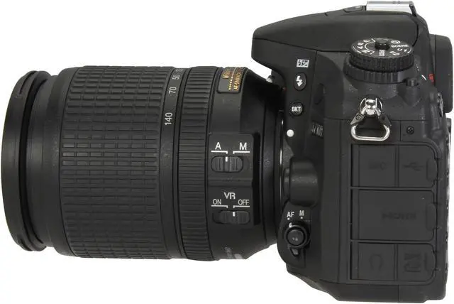 Alt view image 3 of 10 - Nikon D7100 13302 Black 24.1 MP Digital SLR w/ 18-140mm VR Lens