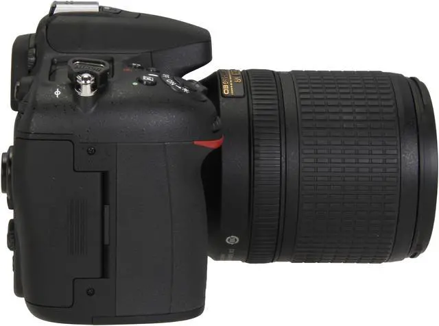 Alt view image 5 of 10 - Nikon D7100 13302 Black 24.1 MP Digital SLR w/ 18-140mm VR Lens