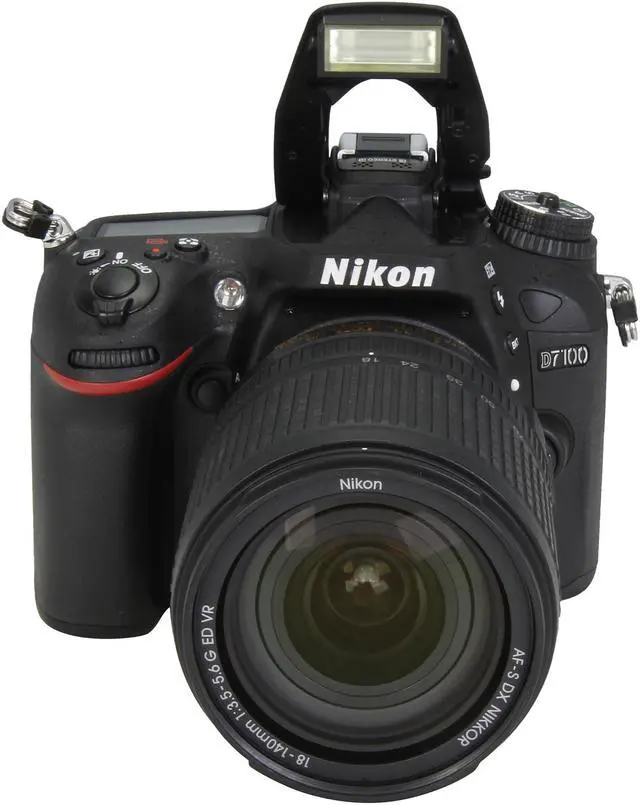Alt view image 8 of 10 - Nikon D7100 13302 Black 24.1 MP Digital SLR w/ 18-140mm VR Lens