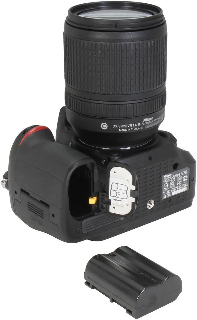 Alt view image 9 of 10 - Nikon D7100 13302 Black 24.1 MP Digital SLR w/ 18-140mm VR Lens