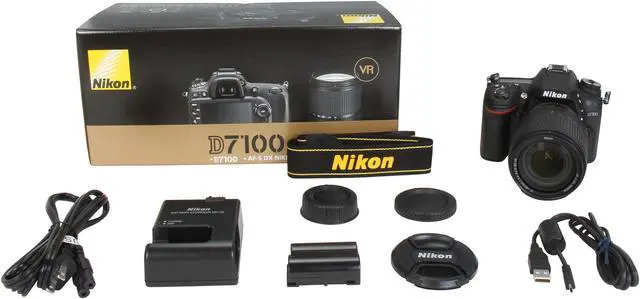 Alt view image 10 of 10 - Nikon D7100 13302 Black 24.1 MP Digital SLR w/ 18-140mm VR Lens