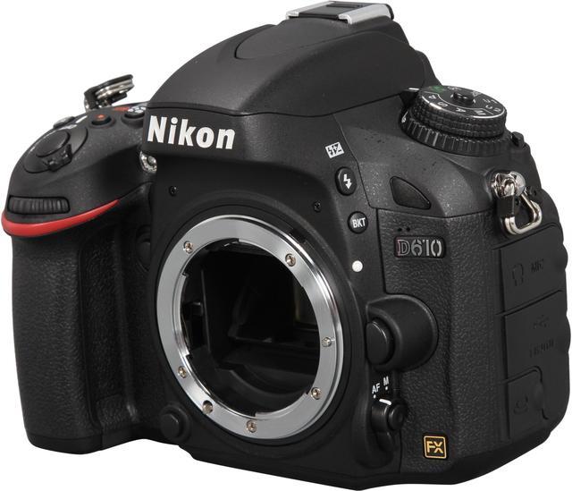Nikon D610 1540 Black Digital SLR Camera - Body - Newegg.com