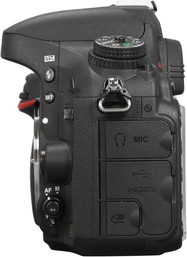 Alt view image 4 of 9 - Nikon D610 1540 Black 24.3 MP Digital SLR Camera - Body