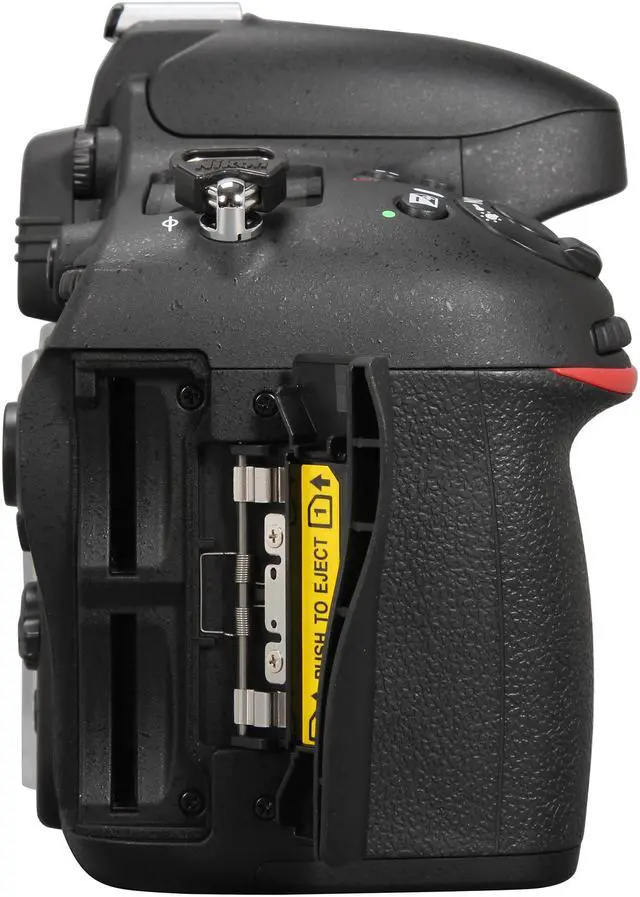Alt view image 6 of 9 - Nikon D610 1540 Black 24.3 MP Digital SLR Camera - Body