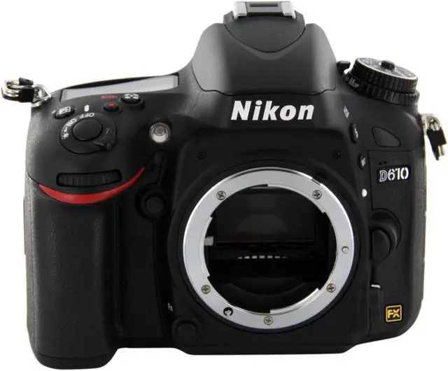 Nikon D610 1540 Black Digital SLR Camera - Body - Newegg.com