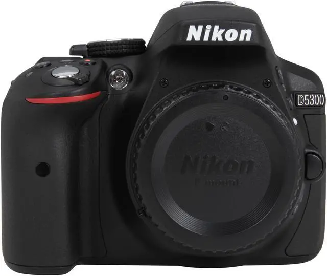 Alt view image 2 of 10 - Nikon D5300 1519 Black 24.2 MP Digital SLR Camera - Body
