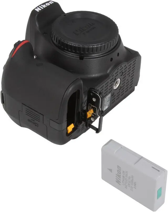 Alt view image 9 of 10 - Nikon D5300 1519 Black 24.2 MP Digital SLR Camera - Body