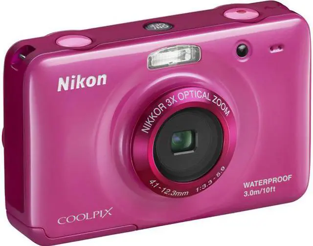 Alt view image 2 of 3 - Nikon COOLPIX S30 Pink 10.1 MP 2.7" 230K Action Camera