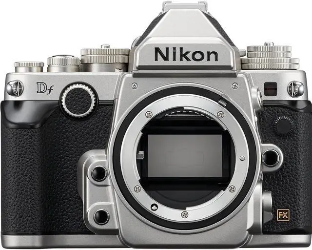 Main image of Nikon Df 1526 Silver 16.2 MP Digital SLR Camera - Body