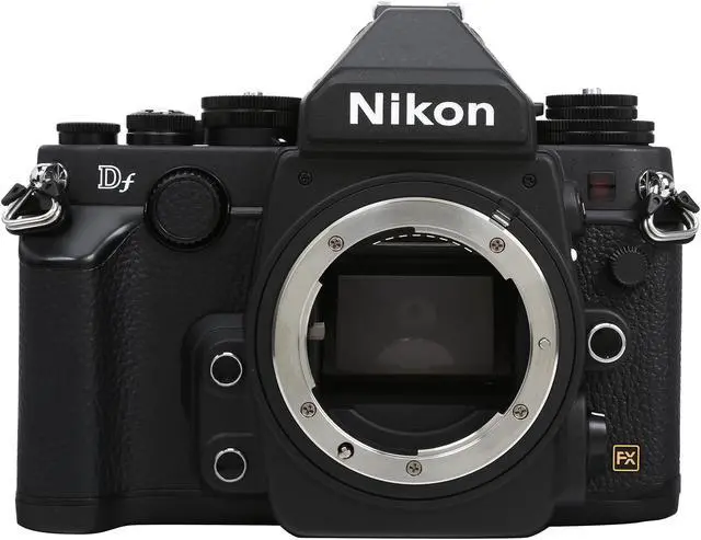Alt view image 2 of 8 - Nikon Df 1525 Black 16.2 MP Digital SLR Camera - Body