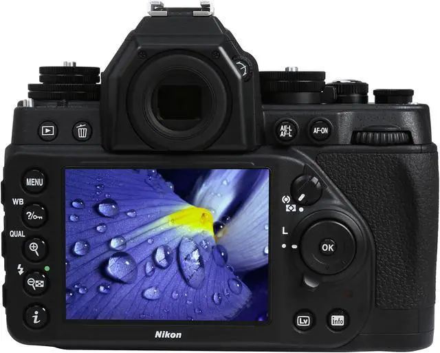 Alt view image 4 of 8 - Nikon Df 1525 Black 16.2 MP Digital SLR Camera - Body